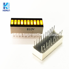 SGS Żółty 10-segmentowy wyświetlacz LED do urządzeń przemysłowych