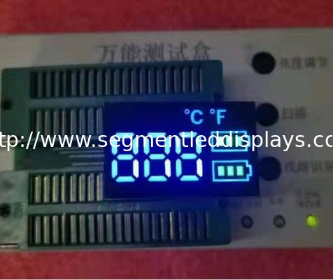 Typ SMD Custom 7 segment LED display dla lodówki samochodowej czystego zielonego koloru