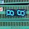 Wspólna katoda  1-cyfrowy 7-segmentowy wyświetlacz 0,39 cala w kolorze niebieskim