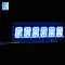 Kolor biały 14-segmentowy wyświetlacz LED 6-cyfrowe 0,4-calowe wyświetlacze alfanumeryczne