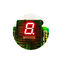 0,39 cala Jednocyfrowa 7-segmentowa dioda LED wyświetla wspólny czerwony kolor anody